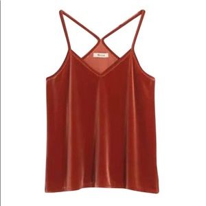 Madewell Velvet Tank